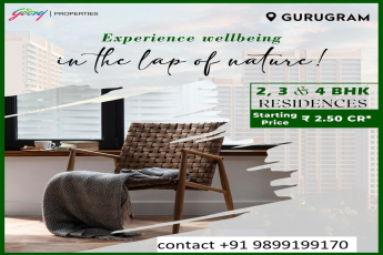 Godrej Properties' Oasis of Calm: Premium 2, 3 & 4 BHK Residences in Gurugram