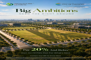 Pay 20% and Relax with Signature Global || Own Your Business Advantage in Manesar || Big Ambitions Need the Right Ground