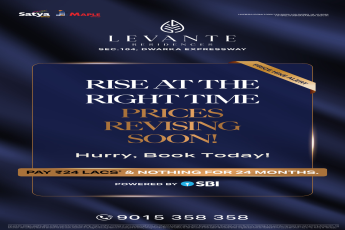 Rise at Levante Residences: Prices Revising Soon, Pay ₹24 Lacs & Nothing for 24 Months!