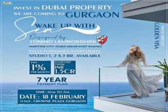 ARK Real Estate Brings Dubai's Maritime City Living to Gurgaon with Seafront Apartments Designed by Tonino Lamborghini
