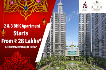 Book 2 & 3 BHK apartment Rs  28 Lac at Arihant Abode, Noida