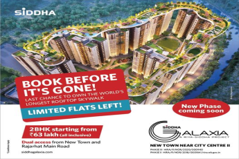 New phase coming soon at Siddha Galaxia, Kolkata