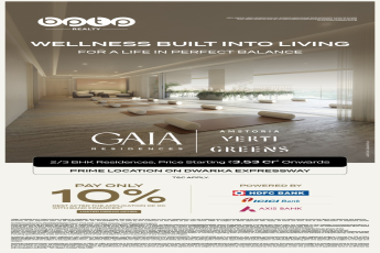Secure Your Home with Just 10% at BPTP GAIA Residences || Explore Wellness Living on Dwarka Expressway || Book Now: Limited Period Offer