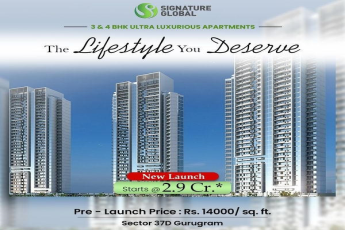 Signature Global's New Epoch: Ultra Luxurious Apartments in Sector 37D Gurugram – The Lifestyle You Deserve