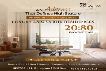 Elevate Your Lifestyle at M3M Antalya Hills: Luxurious 2.5 & 3.5 BHK Residences in Sector-79, Gurugram