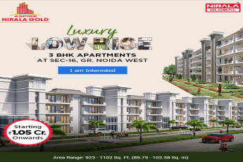 Book 3 BHK apartments Rs. 1.05 Cr. onwards at Aspire Nirala Gold, Greater Noida