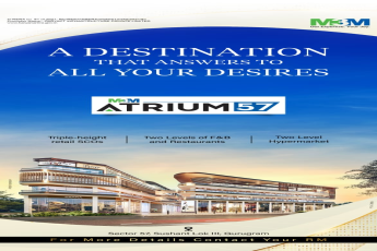 M3M Atrium 57: Gurugram's Premier Destination for Retail and Dining Excellence