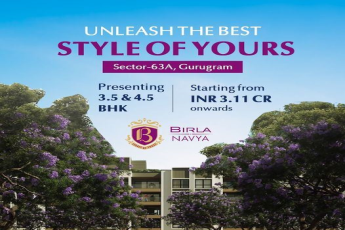 Presenting 3.5 and 4.5 BHK Price starts Rs 3.11 Cr. at Birla Navya in Sector 63A, Gurgaon