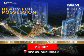 Jindal Group Unveils M3M Heights: Modern Living in Sector 65, Gurugram