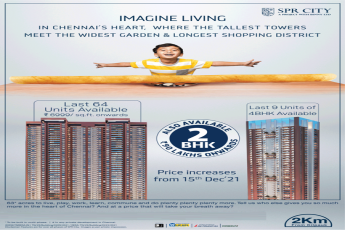 Also available 2 BHK Rs 90 Lac at SPR City, Chennai