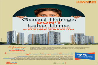 Ready-to-occupy homes at Olympia Opaline Sequel in Chennai