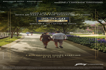 Godrej Lakeside Orchard - 3 BHK Premium Homes, Sarjapur Rd, Starting at ₹2.17 Cr