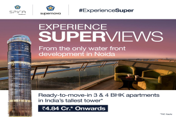Book ready to move in 3/4 BHK luxury apartments at Supertech Supernova Spira Residences, Noida