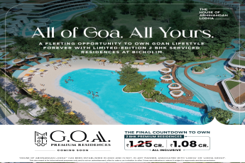 Don't Miss the Last Chance to Own a 2 BHK at G.O.A. Premium Residences, Bicholim - Book by Sunday!
