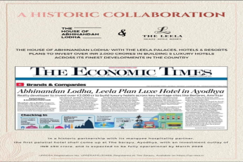 Abhinandan Lodha & The Leela's Visionary Venture: Crafting Luxury Hotels in India's Heritage Cities