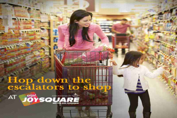 Hop down the escalators to shop at AIPL Joy Square in Gurgaon