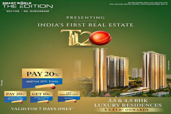 Smart World The Edition: Elevating Luxury in Sector 66, Gurugram with India's First T20 Real Estate