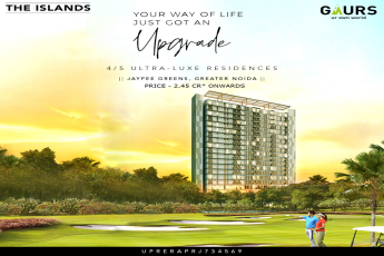 Book 4 and 5 BHK ultra luxe residences Rs 2.45 Cr at Gaur Jaypee Greens, Greater Noida