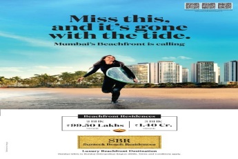 Beachfront Residences Starting at ₹99.50 Lakhs, Sunteck Beach Residences, Mumbai