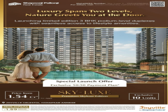 Exclusive 3 BHK Duplexes by Shapoorji Pallonji from 1.54 Cr in Hadapsar