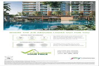 Launching air-shield homes with revolutionary FMAP & MFFA technology at Godrej South Estate, Delhi