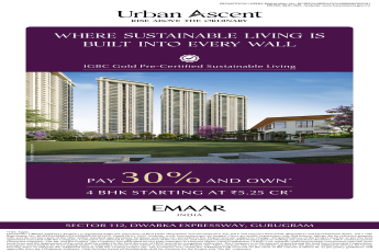 Own a 4 BHK at ₹5.25 Cr with Just 30% Down || Sustainable Living at Urban Ascent by Emaar || Experience Luxury Living on Dwarka Expressway