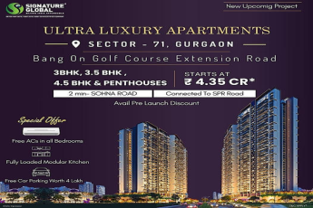 Signature Global's Exquisite Ultra Luxury Apartments Launch in Sector 71, Gurgaon