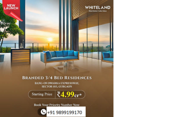 Whiteland Unveils Pristine 3/4 BHK Residences at Sector 103, Dwarka Expressway