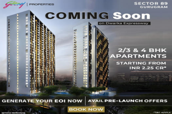 Godrej Properties Announces Launch of Modern Apartments in Sector 89, Gurugram, Near Dwarka Expressway