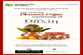 Signature Global Presents Daxin Gurugram, Join the Bhoomi Pujan Ceremony on 19 Feb 2025