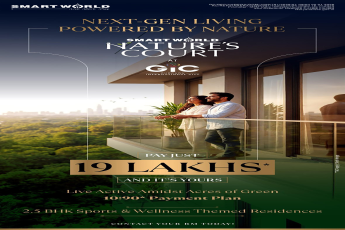 Secure Your Dream Home with Just 19 Lakhs at Smart World Nature's Court || Discover 2.5 BHK Residences at 19 Lakhs in Gurgaon || Own Next-Gen Living in Gurgaon for 19 Lakhs