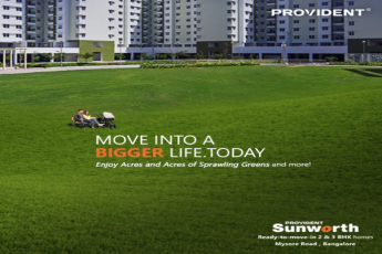 Enjoy acres and acres of sprawling greens and more at Provident Sunworth