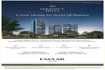 Discover Serenity Hills: Luxury Residences in Sector 86, Gurugram by Emaar