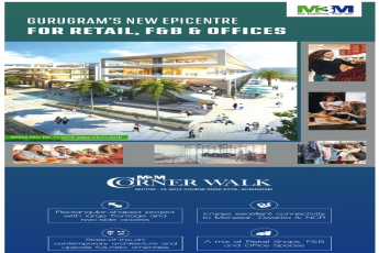 Gurugram's new epicentre for retail, F&B, and offices at M3M Corner Walk in Gurgaon