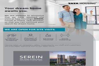 Your dream home awaits you at Tata Serein in Mumbai