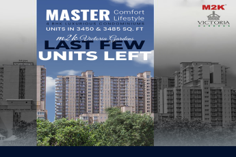 Last few units left at M2K Victoria Gardens, New Delhi