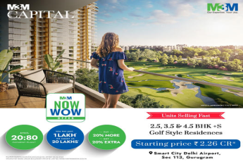 M3M Capital: Exclusive Golf Style Residences in Sector 113, Gurugram