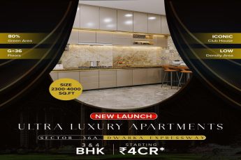 Serenity and Splendor: New Ultra Luxury Apartments in Sector 36A, Dwarka Expressway