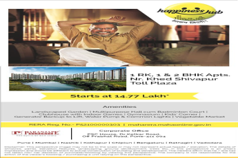 Enjoy the wide range of amenities at Paranjape Happiness Hub in Pune