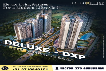 Deluxe DXP: Redefining Luxury with 3BHK Residences in Sector 37D, Gurugram