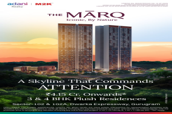 Discover Iconic Living at The Mārq || Explore Luxurious Residences Starting ₹4.15 Cr || Own Your Dream Home at Dwarka Expressway