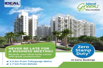 Zero stamp duty at Ideal Greens in Kolkata