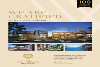 100% sold out in less than 10 days at Navraj The Antalya, Gurgaon