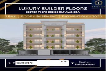 Trehan Luxury Floors: Indulge in Opulence in Sector 71, Gurgaon, Beside DLF Alameda
