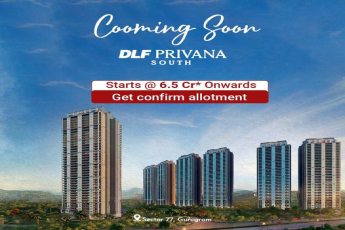 Anticipate Luxury at DLF Privana South: Premier Residences Starting at ?6.5 Cr in Sector 77, Gurugram