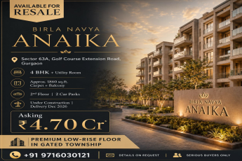 Explore Birla Navya Anaika Resale in Gurgaon || Own a Luxury Home at Birla Navya || Invest in Birla Navya Anaika Today