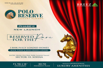 Discover Polo Reserve Phase II Now || Reserve Your 3 BHK Luxury Home || New Launch at Polo Reserve Sohna