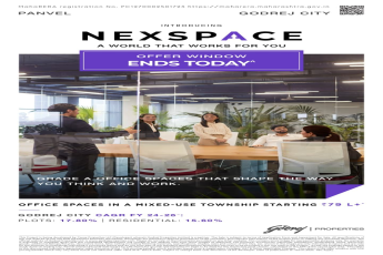NEXSPACE Launch at Godrej City with Limited Offer || Offer Ends Today for NEXSPACE || Premium Office Spaces in Panvel