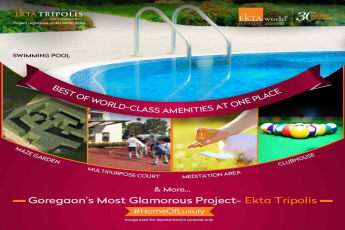 Experience best of world class amenities in one place at Ekta Tripolis, Mumbai