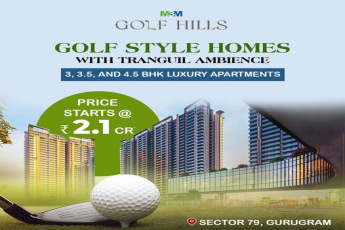 M3M Golf Hills: Tee Off to Luxury in Sector 79, Gurugram
